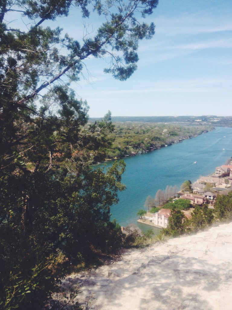 View from the top of Mount Bonnell