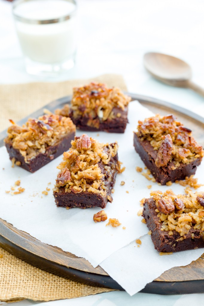 Coconut Pecan Brownies Gluten Free-114