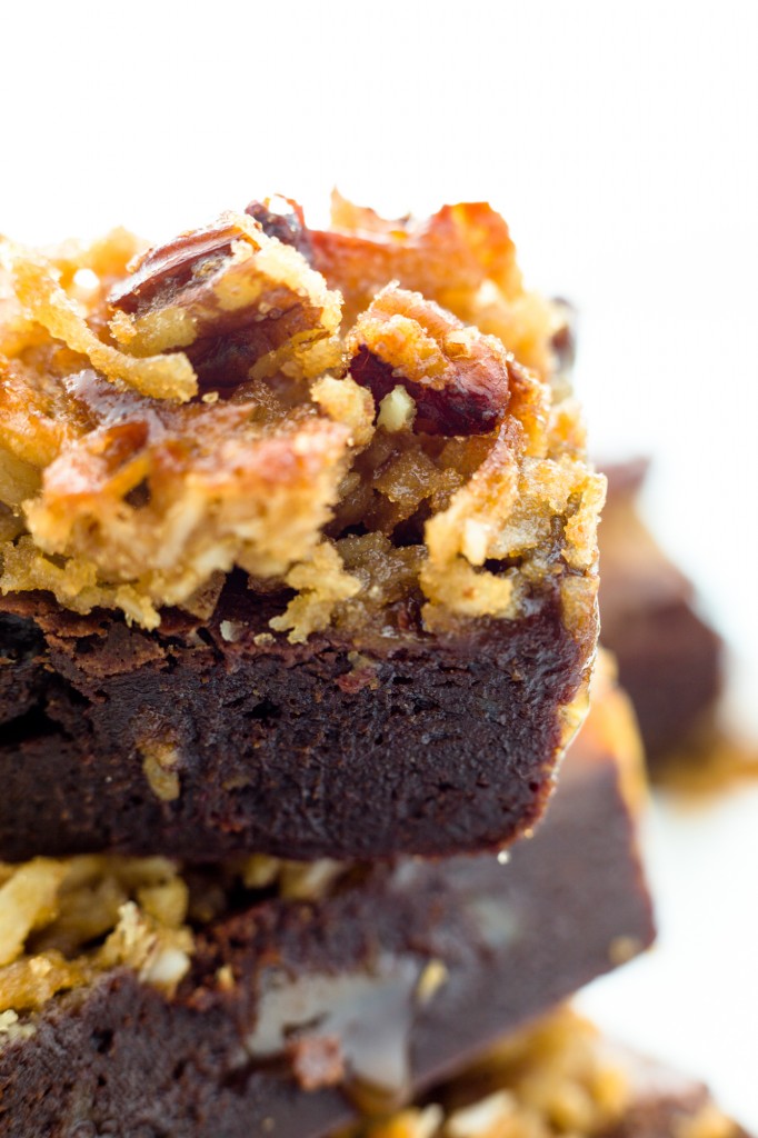 Coconut Pecan Brownies Gluten Free-139