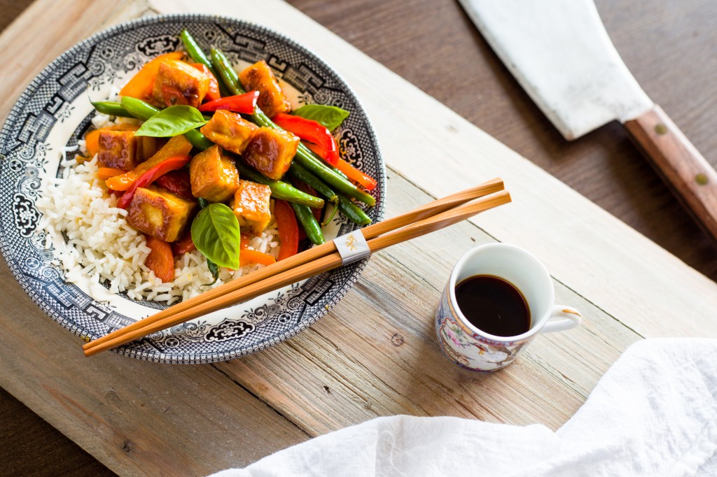 Spicy Tofu Stir Fry