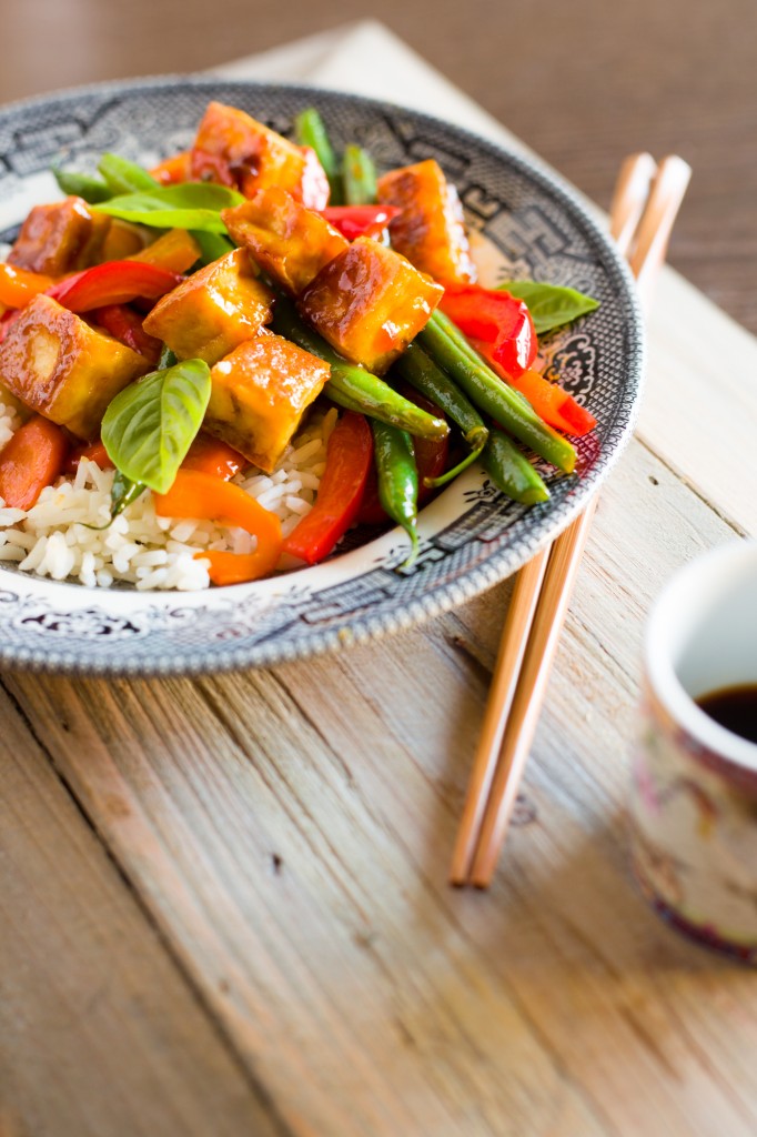 Spicy Tofu Stir Fry