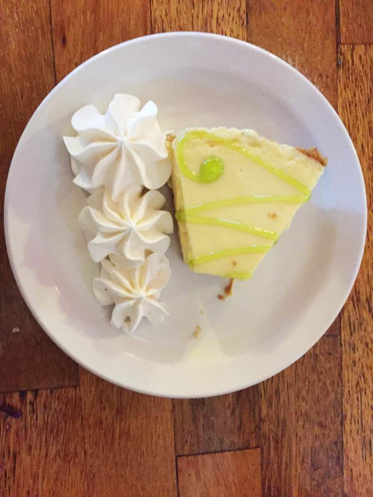 Key Lime Pie at the Key Largo Conch House