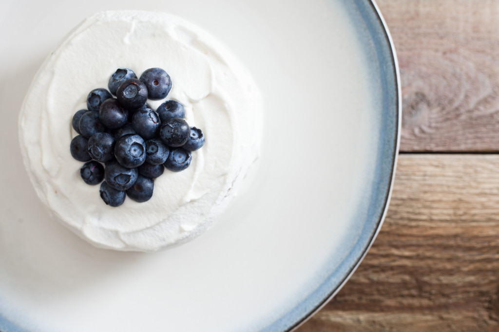 Baby Banana Blueberry Smash Cake