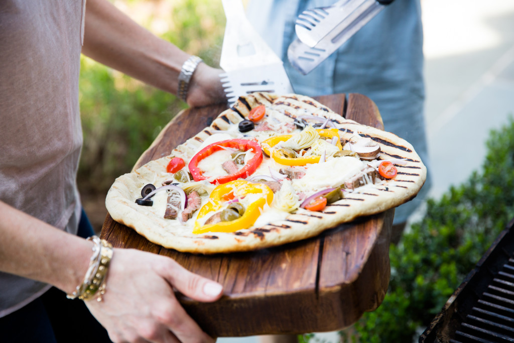 Grilled Pizza