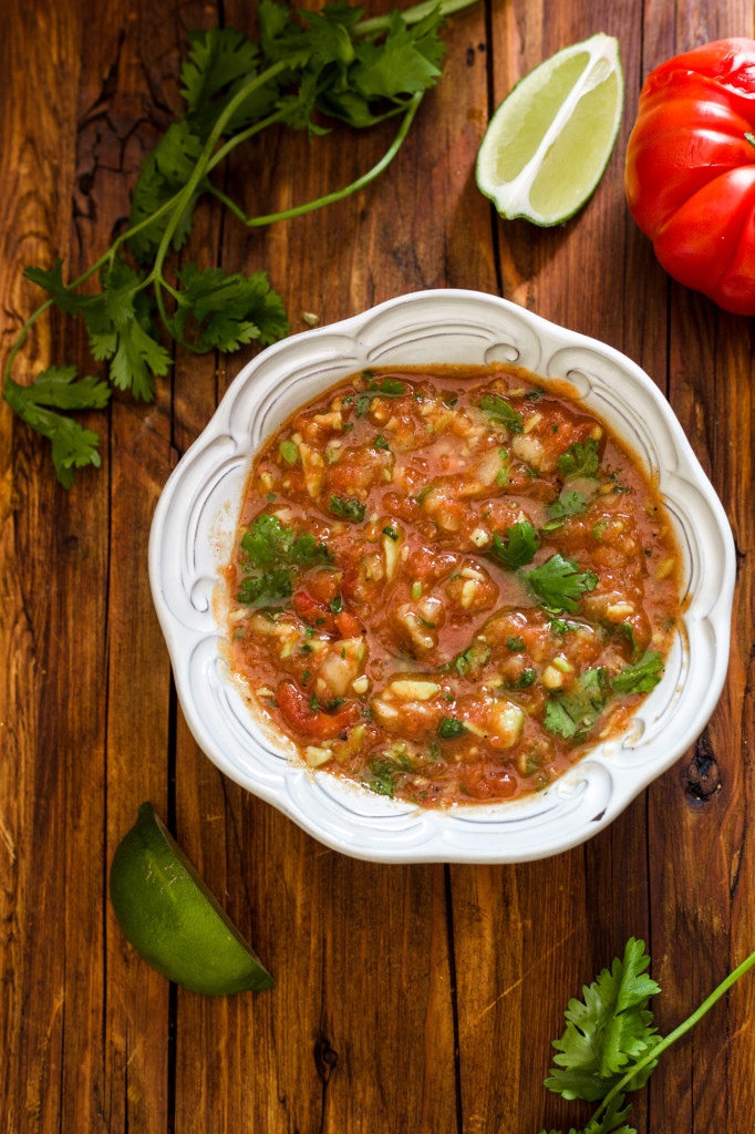 Grilled Tomato Salsa