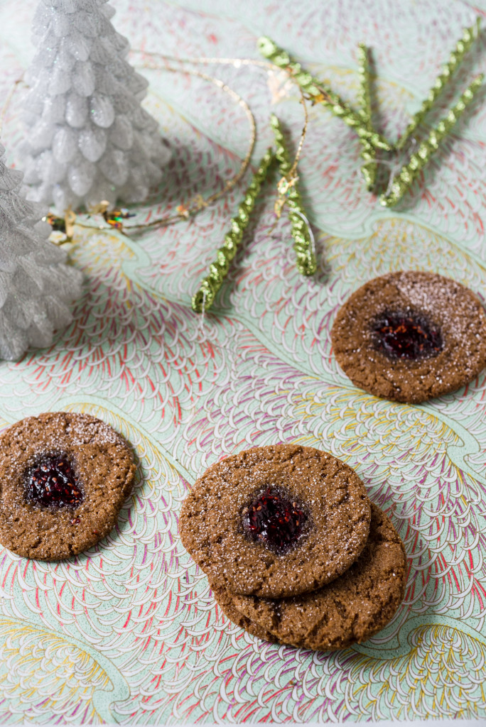 Chewy Molassas with Rasberry Jam-3847