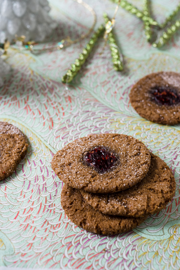 Chewy Molassas with Rasberry Jam-3853