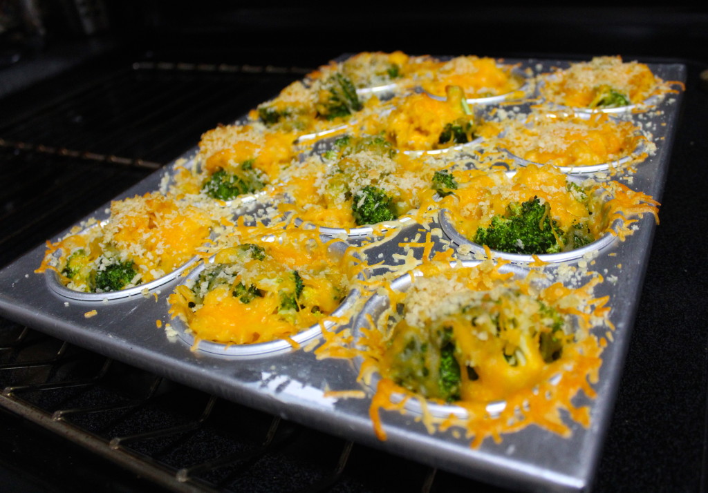 Broccoli Cheddar Rice Cups