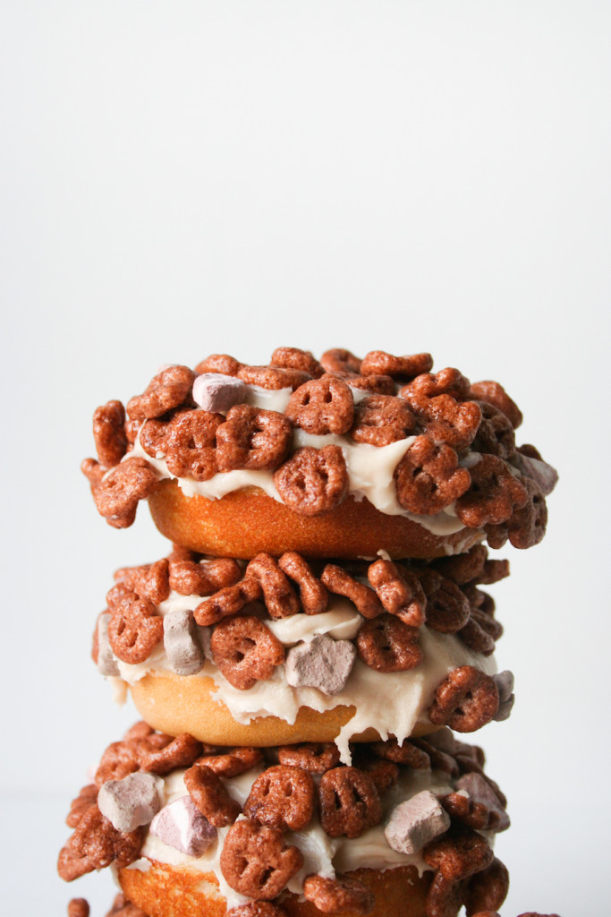 Salty Canary's Count Chocula donuts!! 