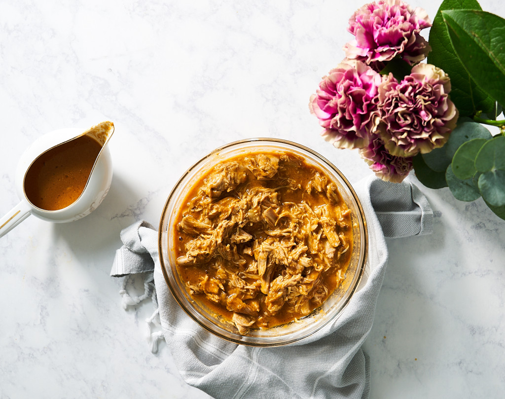 Slow cooker BBQ chicken