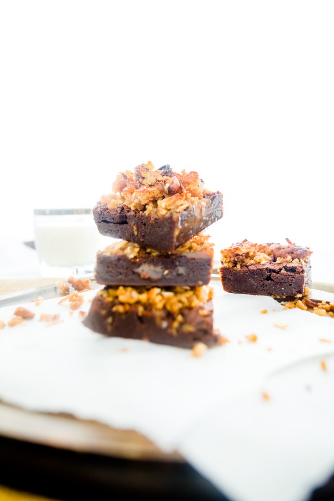 Coconut Pecan Brownies Gluten Free-125